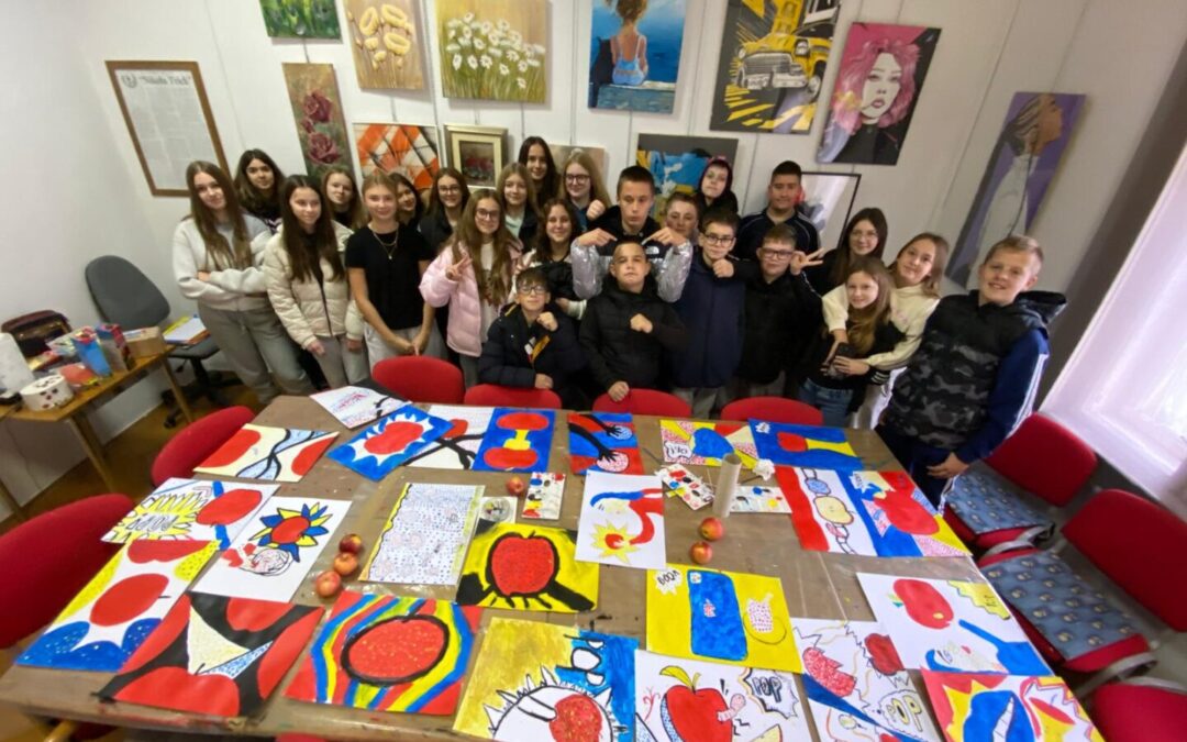 Učenici naše škole sudjelovali u projektu „POP ART“