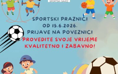 Obavijest o provedbi projekta “Sportski praznici”